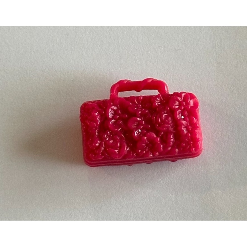Barbie Fashionistas Doll Purse Pink Handbag Bag Floral Wristlet‎ Clutch